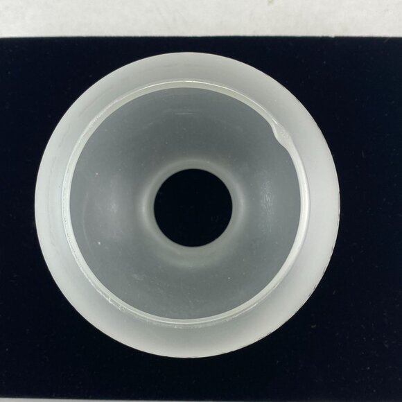 Frosted Glass Floral Design Lamp Shade Replacement Globe - Picture 5 of 9